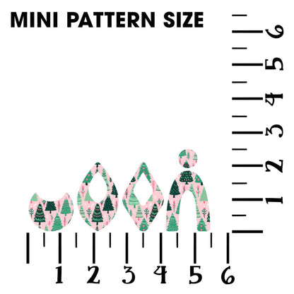 Pink & Green Christmas Trees