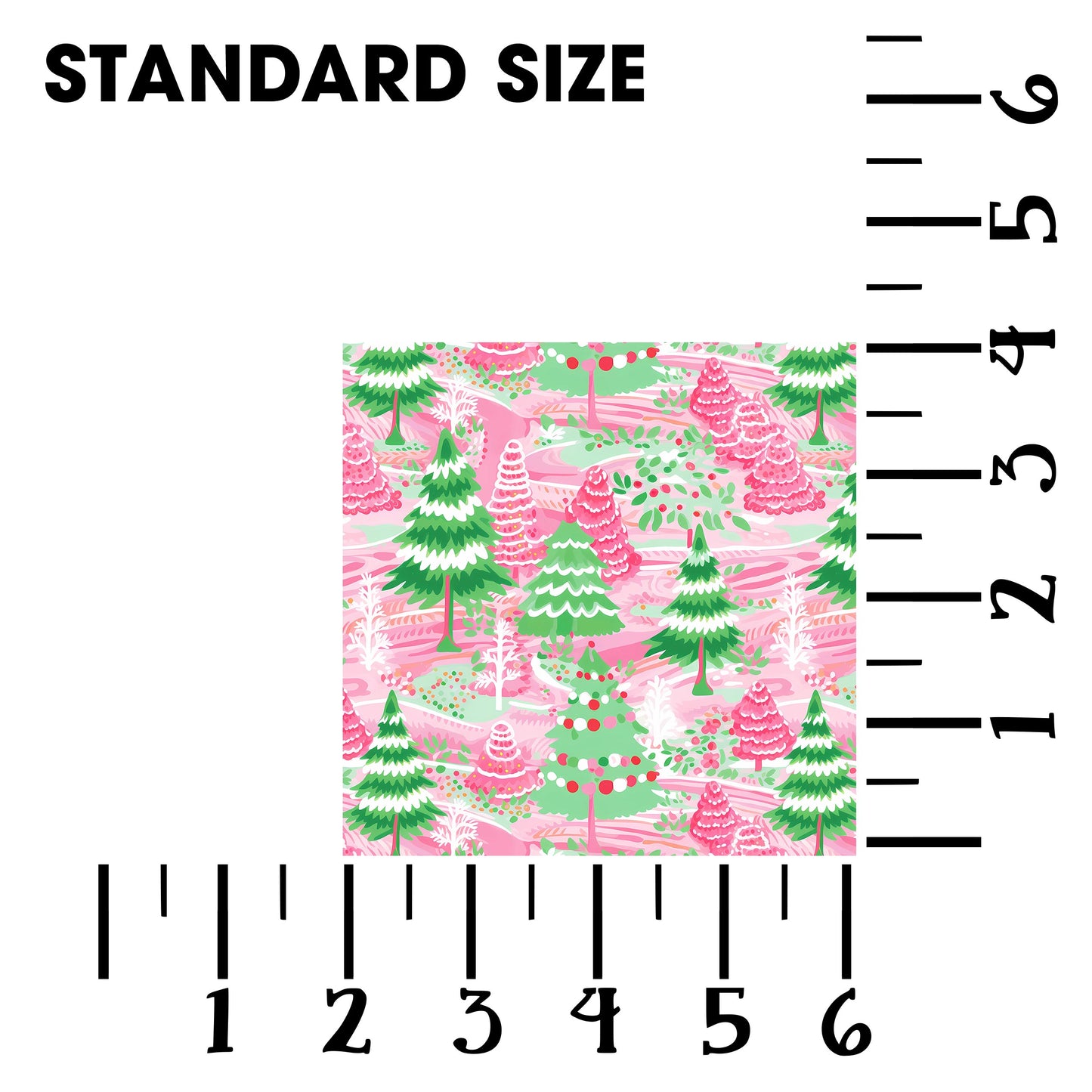 Preppy Pink Christmas Trees