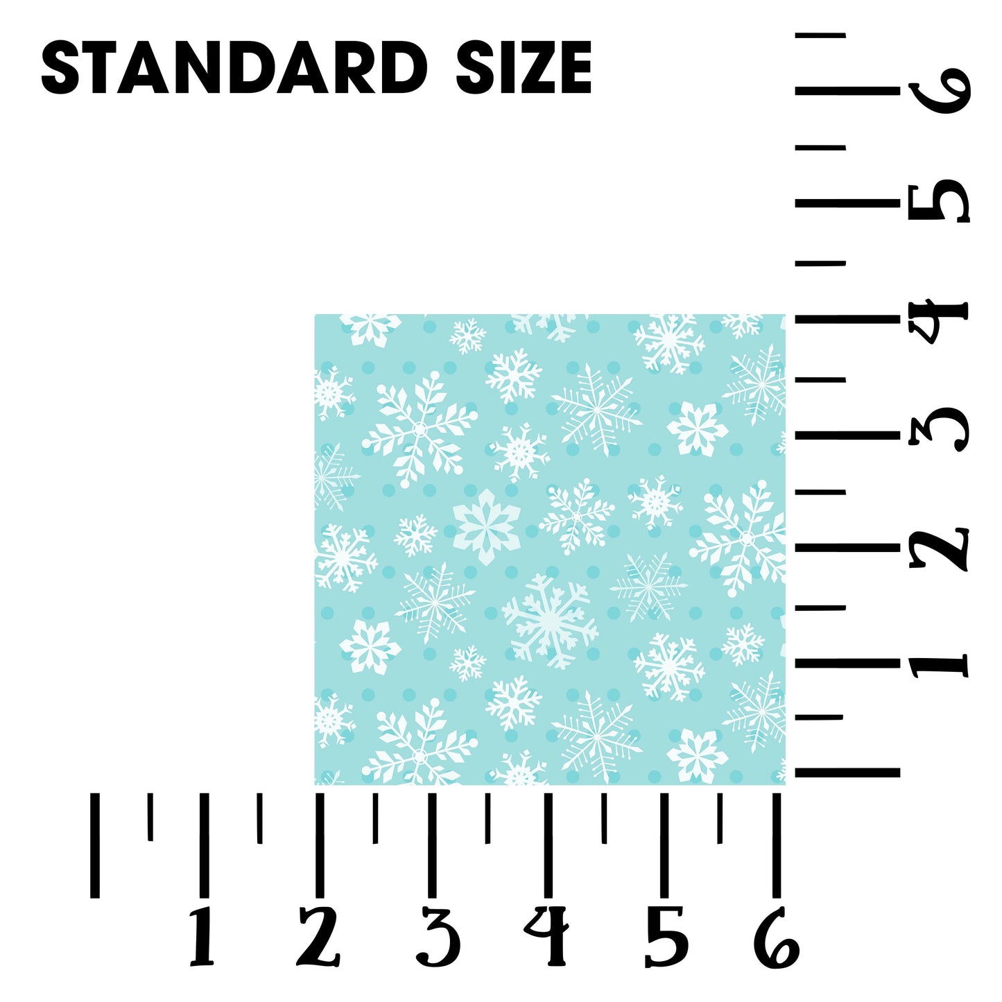 Blue & White Snowflakes