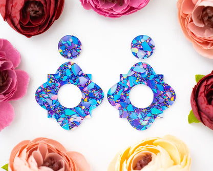 Confetti Geometric Earrings Blanks
