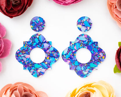 Confetti Geometric Earrings Blanks