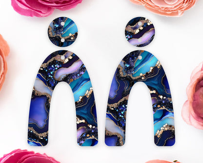 Agate Arch Earrings Blanks