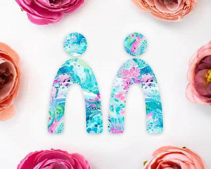 Ocean Arch Earrings Blanks