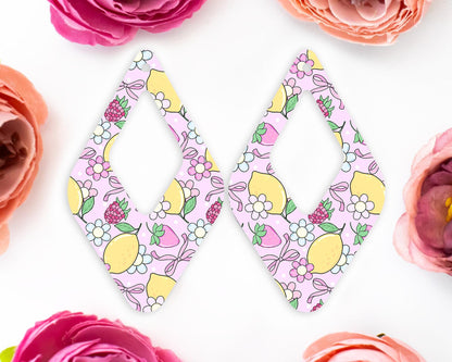 Coquette Fruits Diamond Earrings Blanks