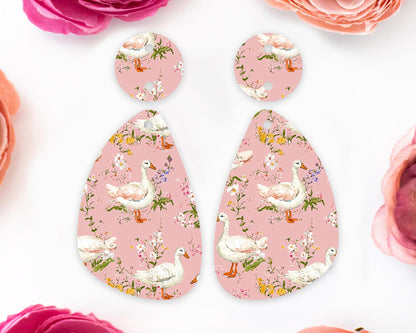 Goose Teardrop Earrings Blanks
