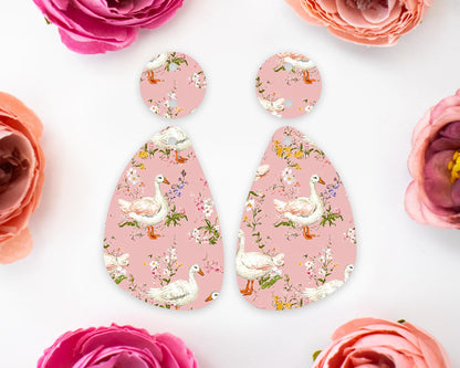 Goose Teardrop Earrings Blanks